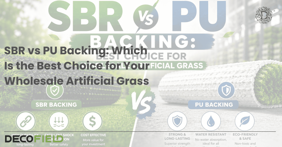 SBR vs PU Backing: Which Is the Best Choice for Your Wholesale Artificial Grass